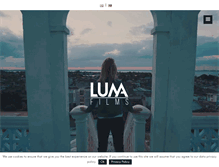 Tablet Screenshot of luma-films.com